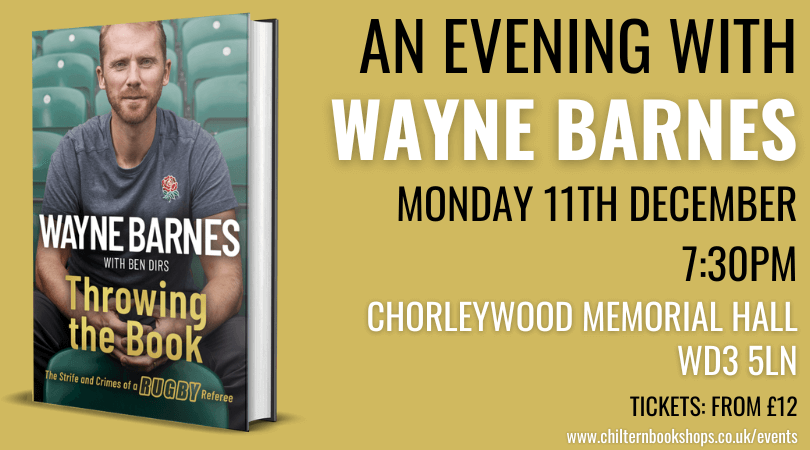 An evening with Wayne Barnes