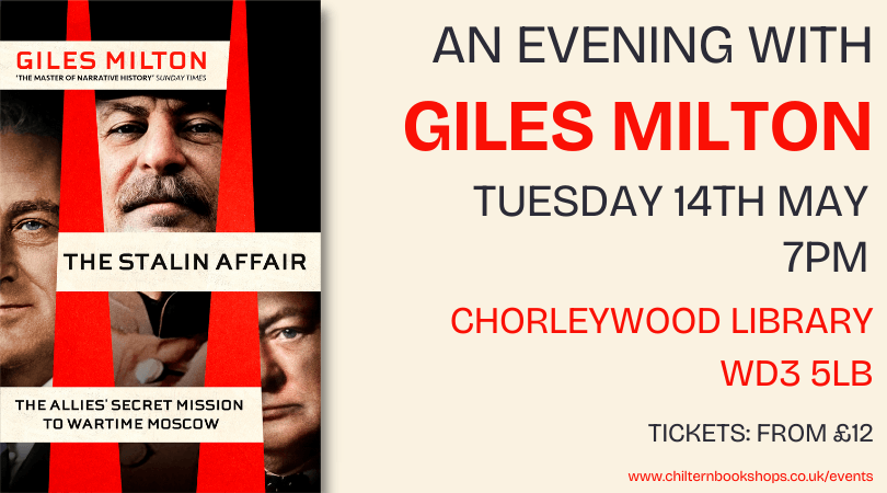 An evening with Giles Milton